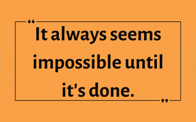 It Always Seems Impossible Until It’s Done: Learn To Unleash Your True Potential With Morpheus Wellness Coaching!